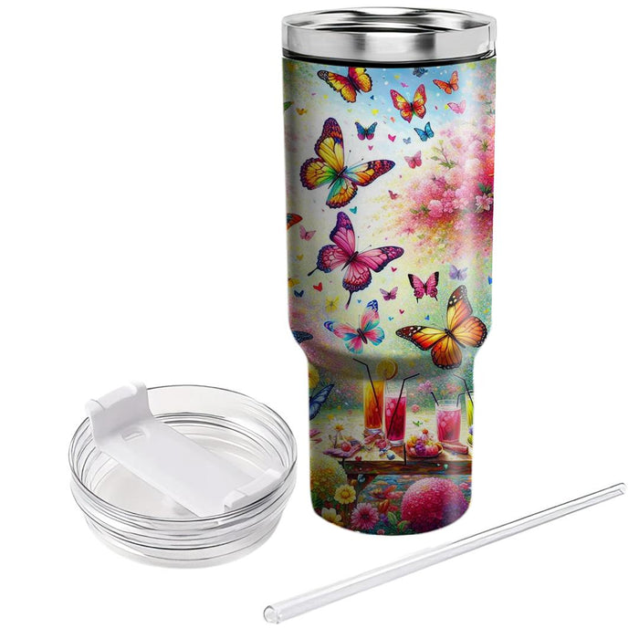 Spring Fluttering Friends  Tumblers For Gifts