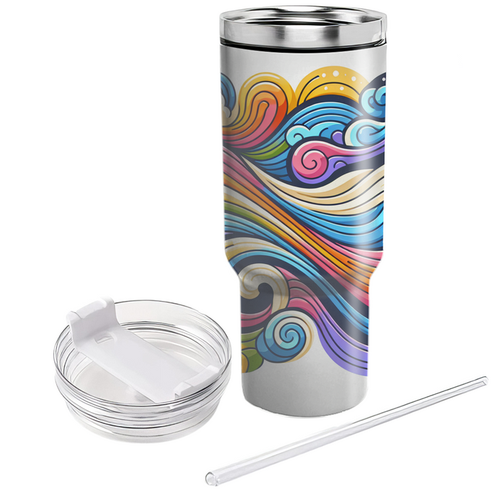 Rainbow Dreams Unique Tumblers