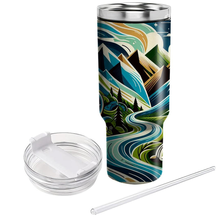 Wanderlust Spirit - Adventure Day  Custom Tumblers