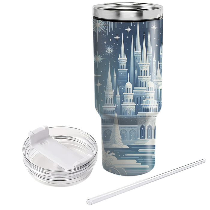 Winter Crystal Palace  Tumbler Cups