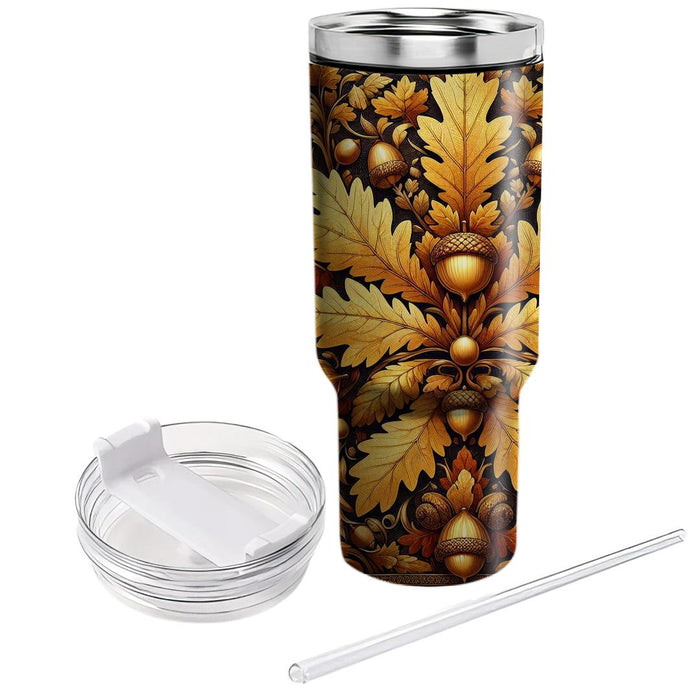 Autumn Gold Tapestry  Tumblers For Gifts