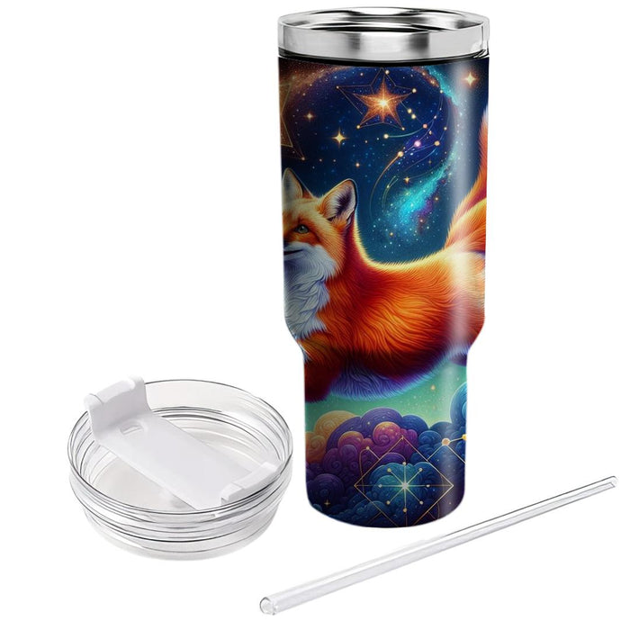 Galactic Fox Adventure  Decorative Tumblers