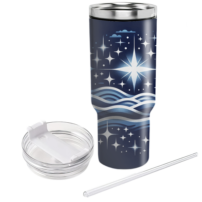 Twinkling Stars Night  Custom Tumblers