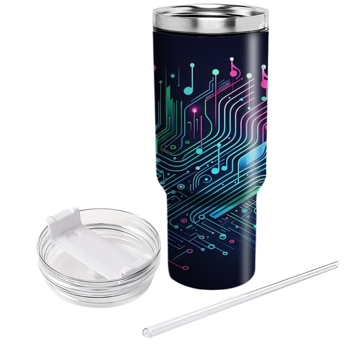 Futuristic Beat  Custom Tumblers