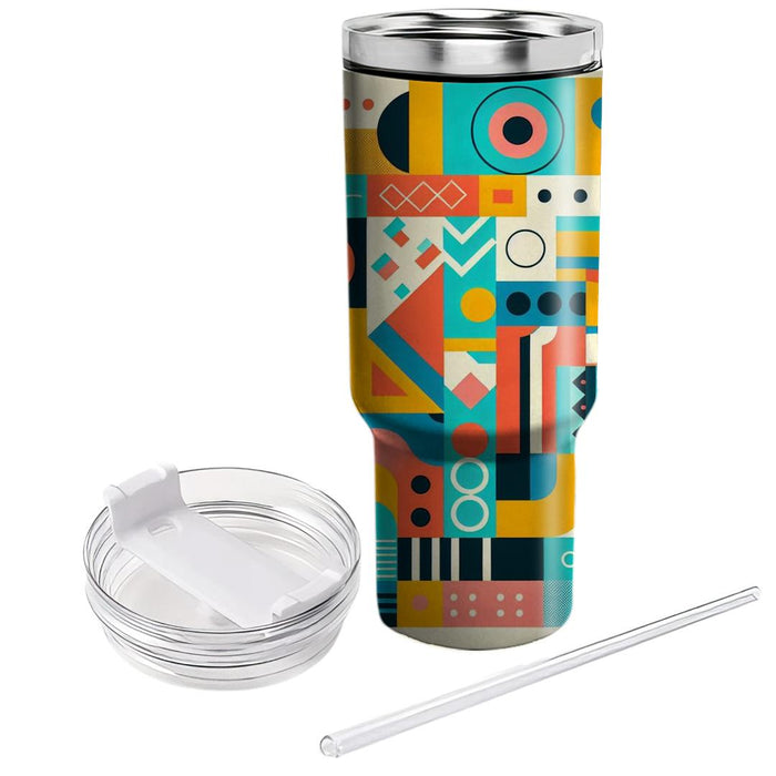 Geometric Grooves  Unique Tumblers