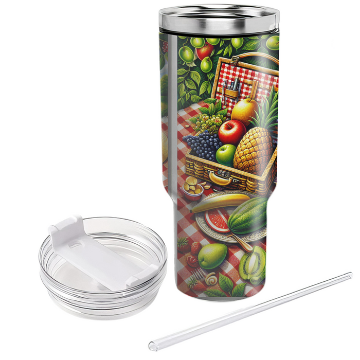 Retro Picnic Vibes  Custom Tumblers