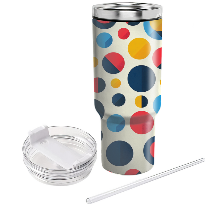 Polka Dot Delight  Insulated Tumblers