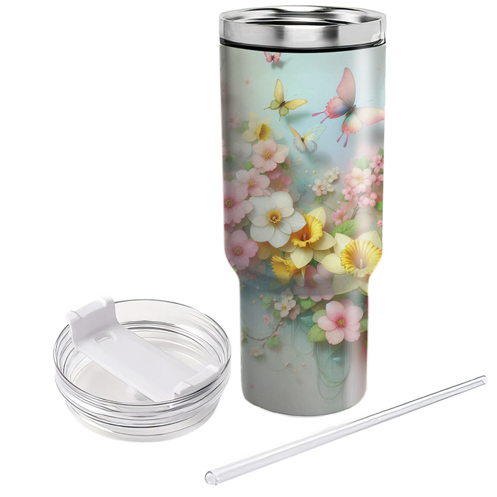 Spring Garden Whispers  Custom Tumblers