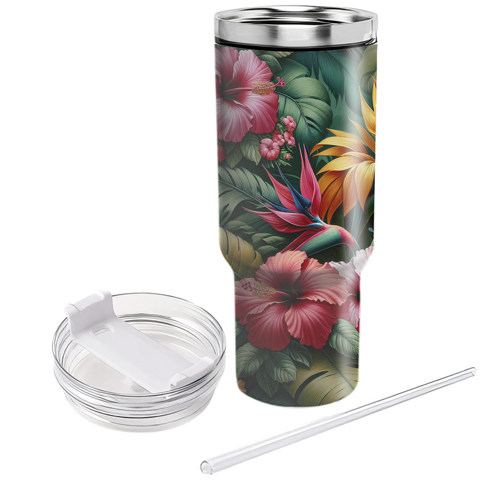 Blooming Jungle  Travel Tumblers