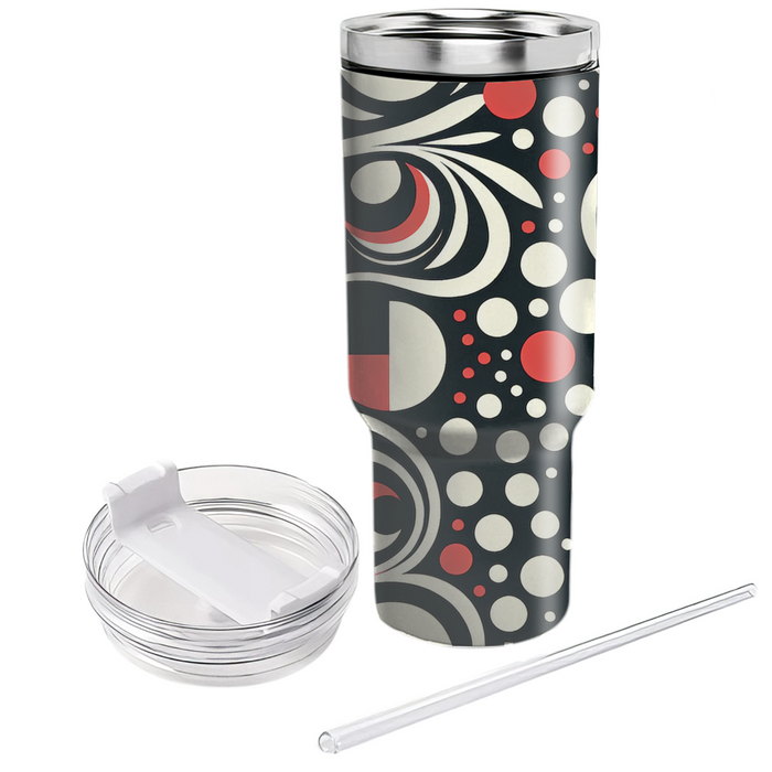 Retro Polka Dot  Decorative Tumblers