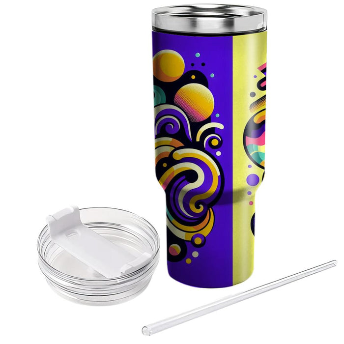 Funky Pattern Explosion  Tumblers For Gifts