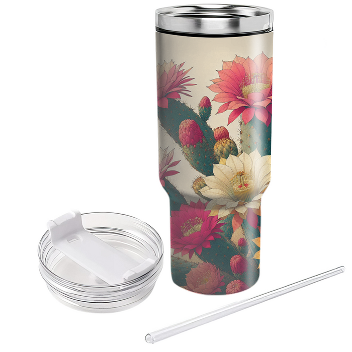 Cactus Blossom Symphony  Custom Tumblers