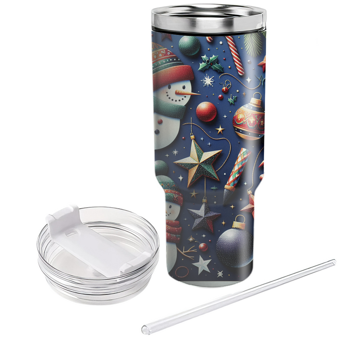 Winter Festive Celebration  Tumbler Cups