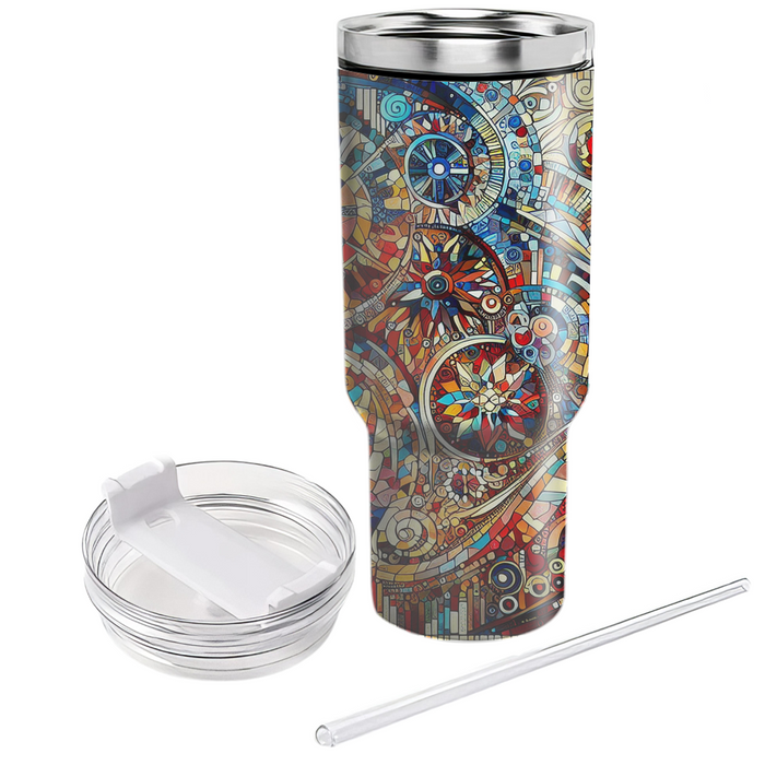 Vibrant Mosaics - Cultural Heritage Day  Decorative Tumblers