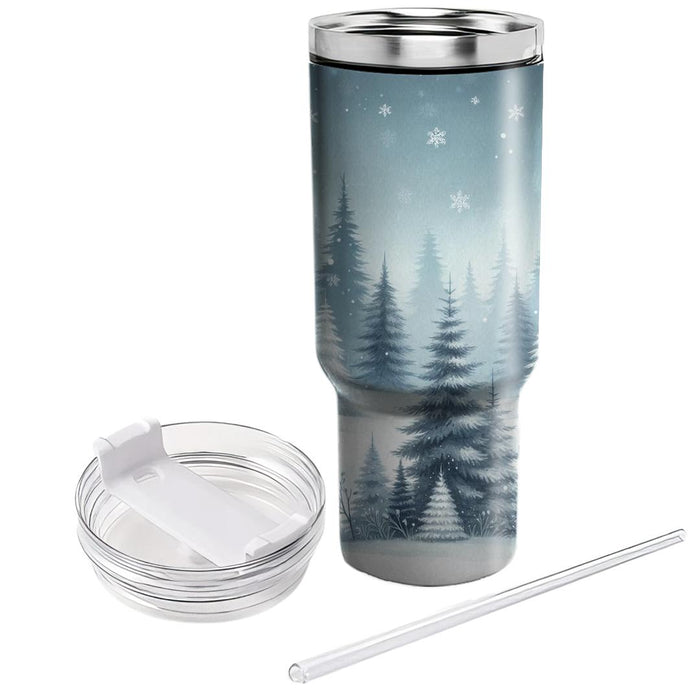 Serene Winter Woods  Decorative Tumblers