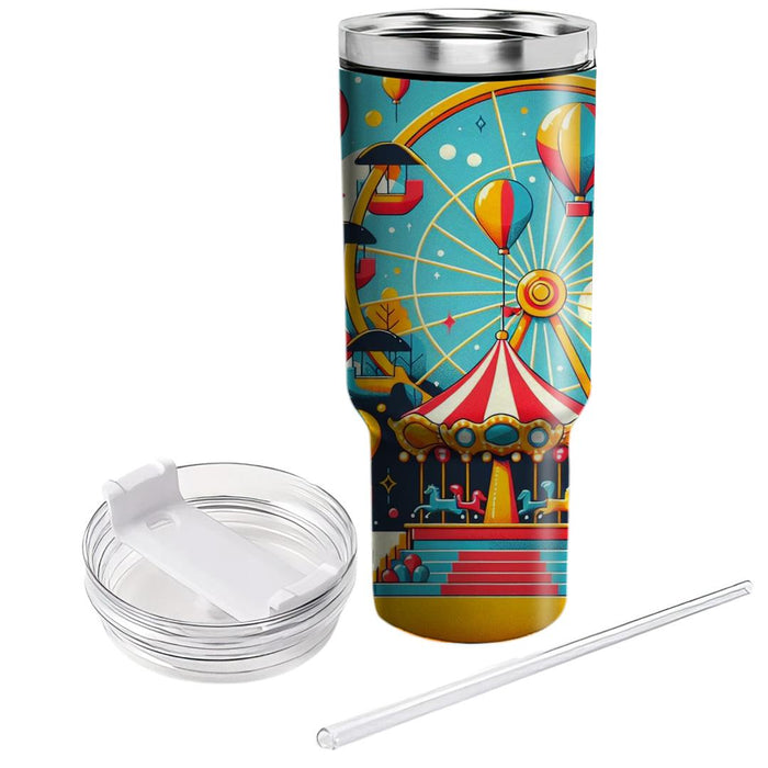 Whimsical Carnival Fun  Tumbler Cups