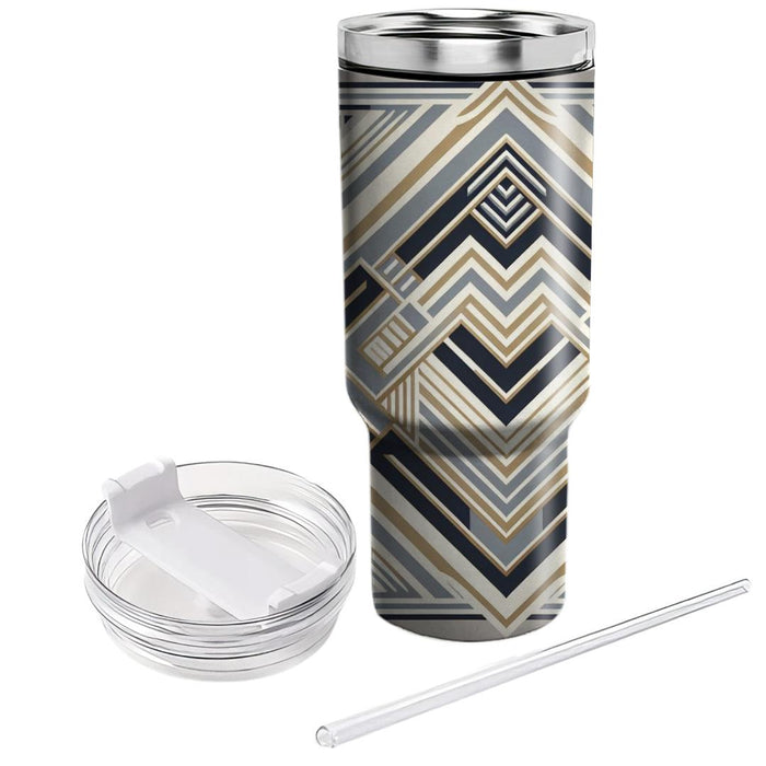 Sophisticated Chevron  Insulated Tumblers