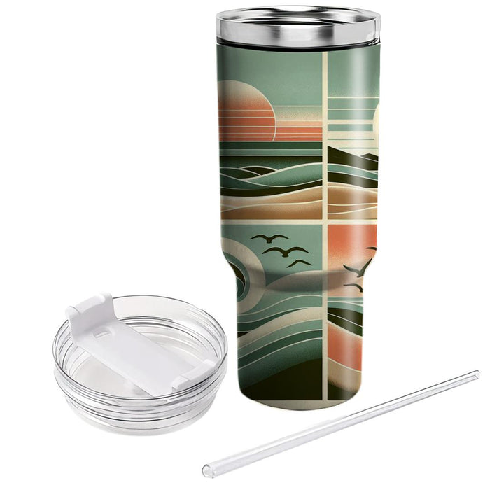 Beach Vibes  Tumblers With Lids