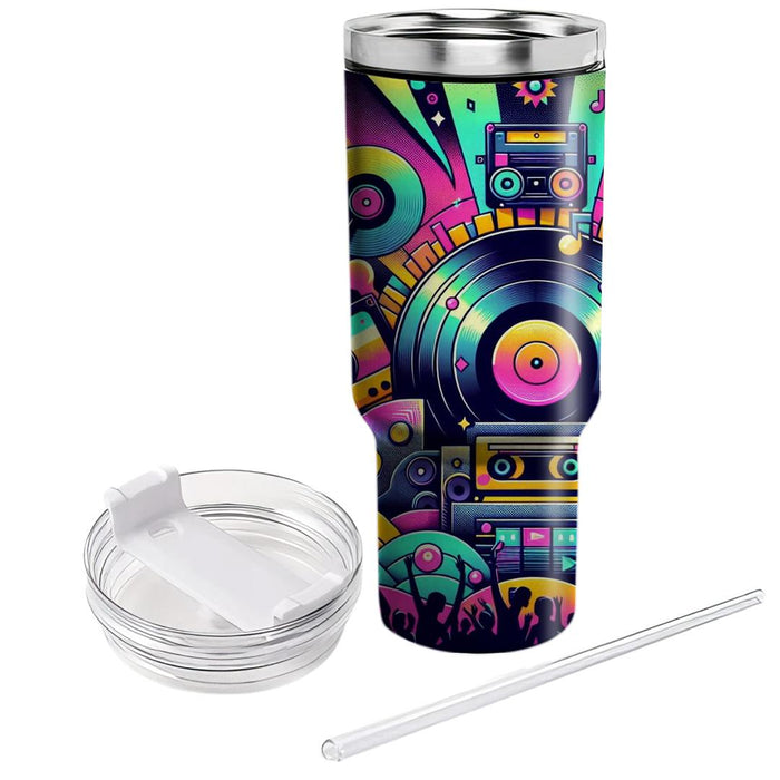 Retro Fest - Music Festival  Custom Tumblers