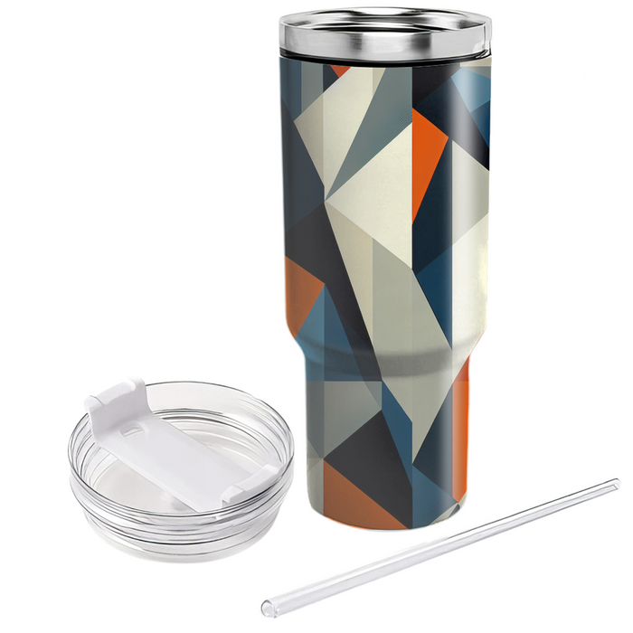 Geometric Quarters  Custom Tumblers