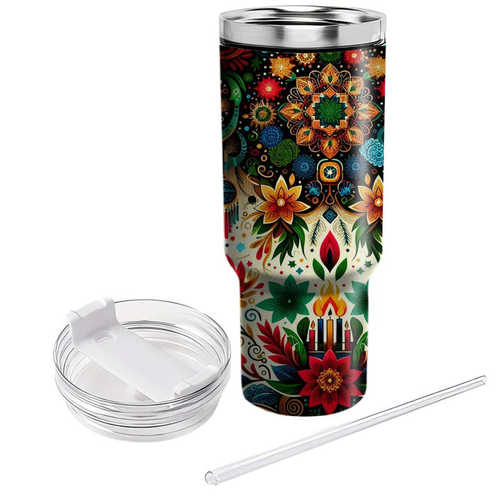 Fusion Festivities - A Cultural Celebration  Tumbler Cups