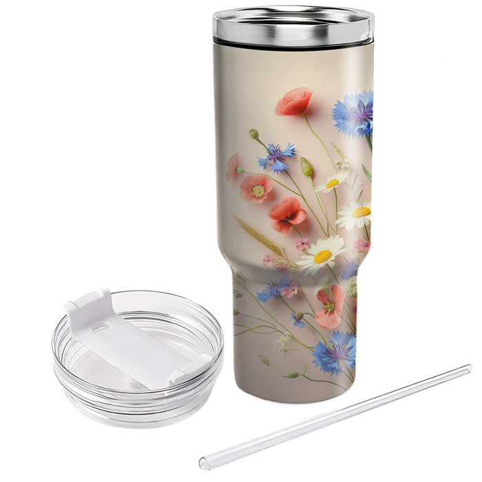 Wildflower Bliss  Tumblers With Lids