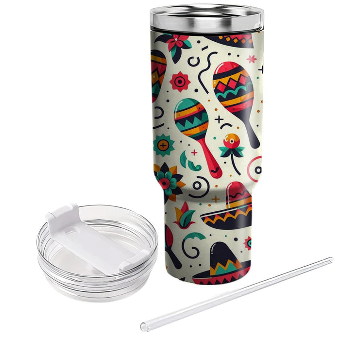 Bright Carnival Fiesta  Decorative Tumblers