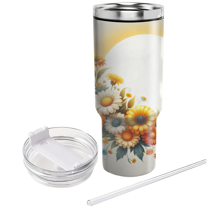 Joyful Floral Celebration  Travel Tumblers