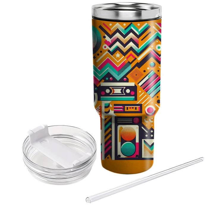 Funky 80s Vibes  Insulated Tumblers