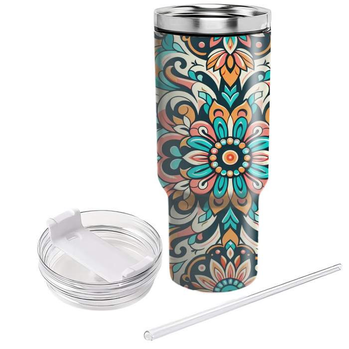 Vibrant Paisley Pattern  Custom Tumblers