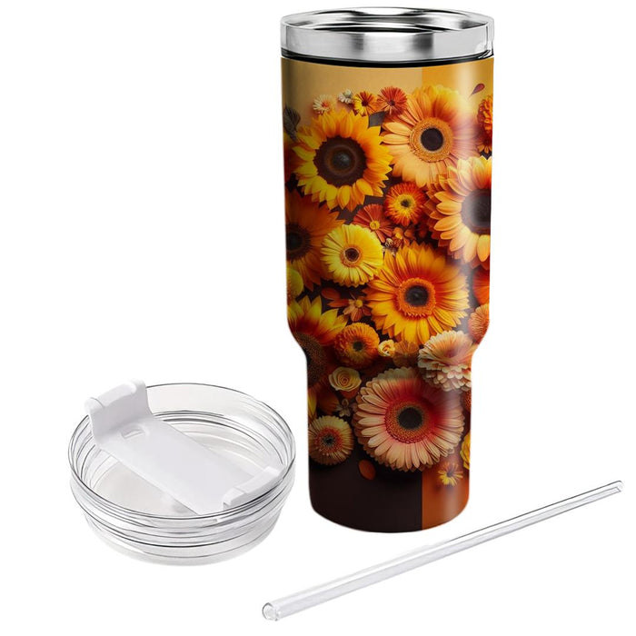 Sunset Petal Dance  Tumbler Cups