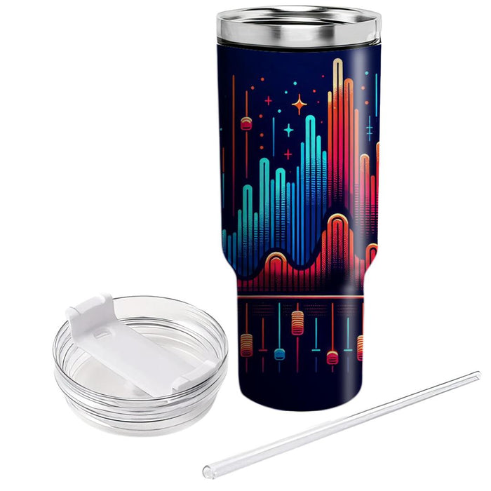 Waveform Wonders  Travel Tumblers