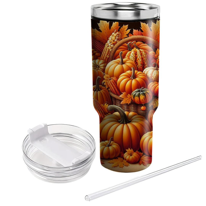 Autumn Harvest Bliss  Insulated Tumblers