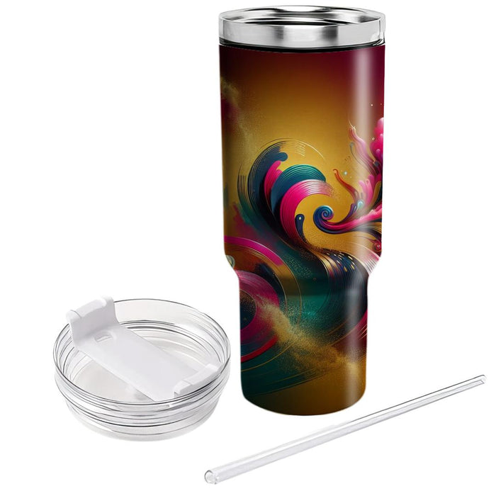 Whirling Wonders - A Celebration Of Movement  Personalized Tumblers