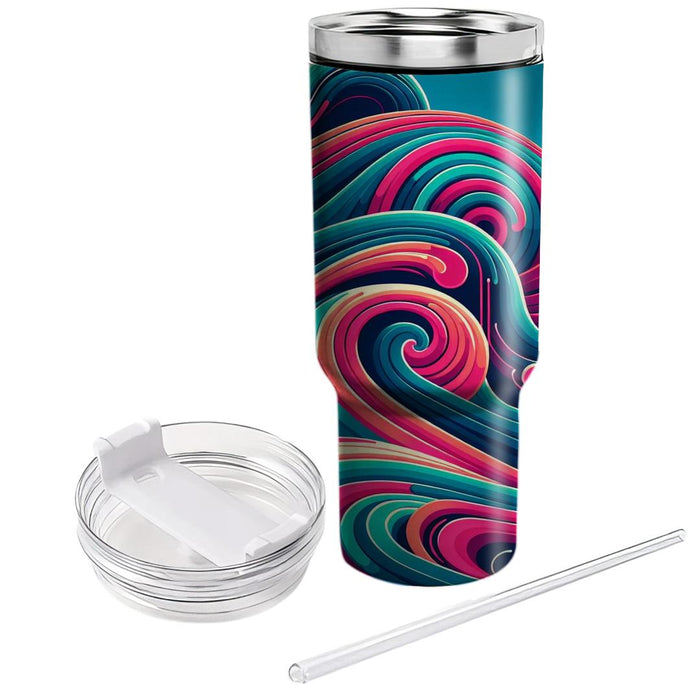  Waves  Personalized Tumblers