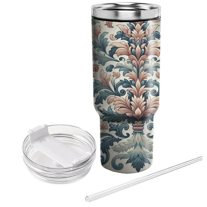 Floral Damask Elegance  Custom Tumblers