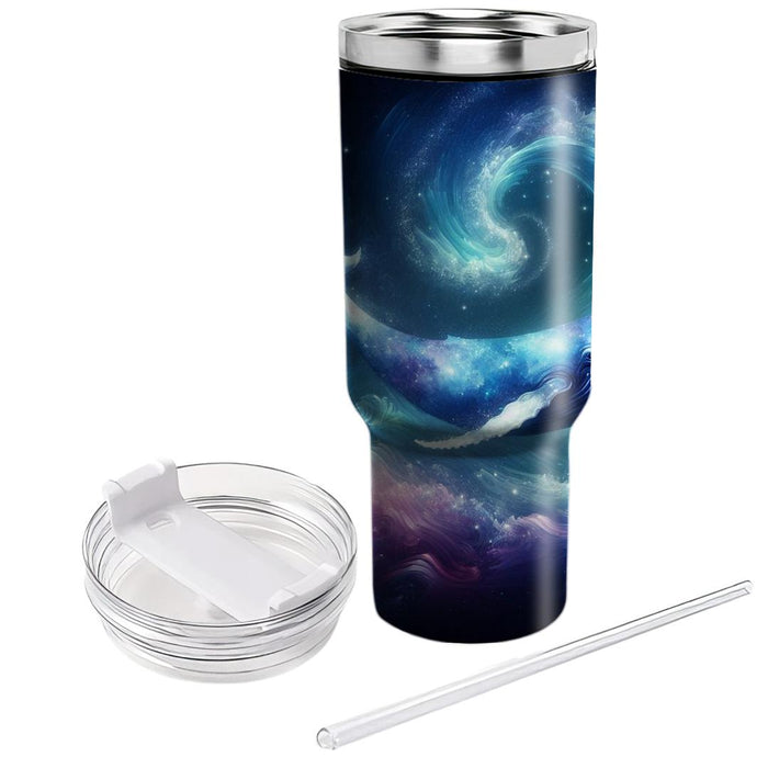 Galactic Whale Voyage  Tumbler Cups