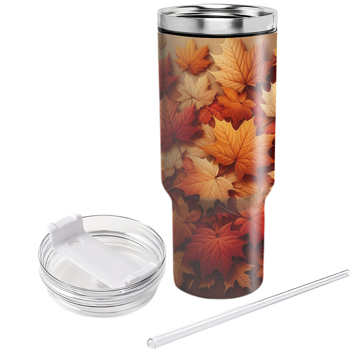 Autumn Maple Delight  Personalized Tumblers