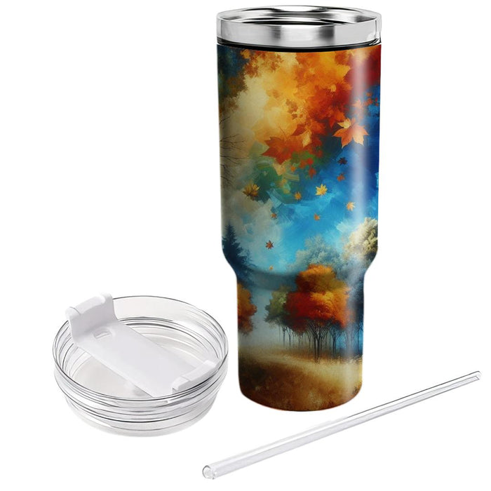 Autumn Forest Symphony  Insulated Tumblers