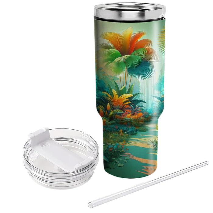 Vibrant Jungle  Tumbler Cups