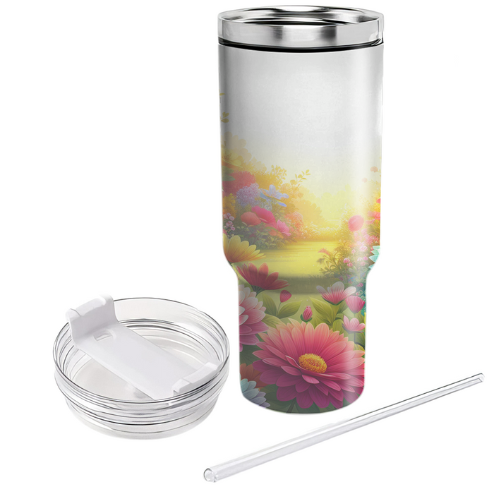 Bright Floral Fantasy  Tumblers For Gifts