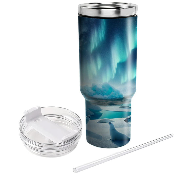 Winter Northern Frost  Custom Tumblers