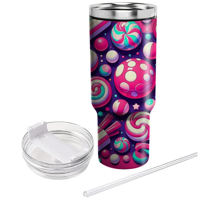 Bubblegum Pop  Tumblers With Lids