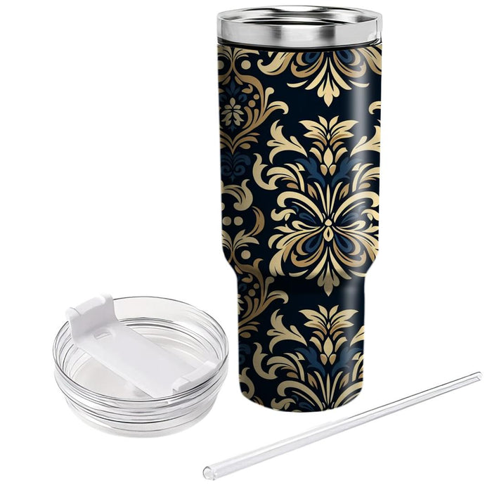 Sophisticated Damask Pattern  Insulated Tumblers