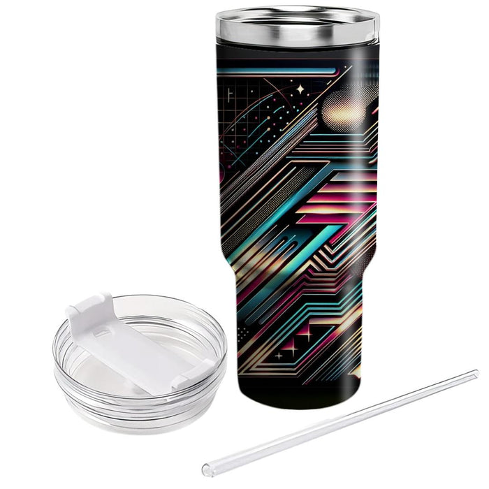 Futuristic Patterns  Decorative Tumblers