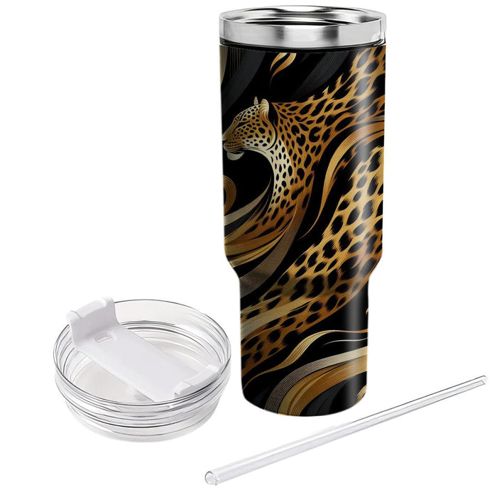 Wild Safari Leopard Spots  Custom Tumblers