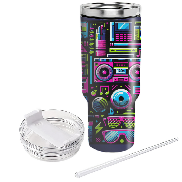 Retro Pop  Tumblers With Lids