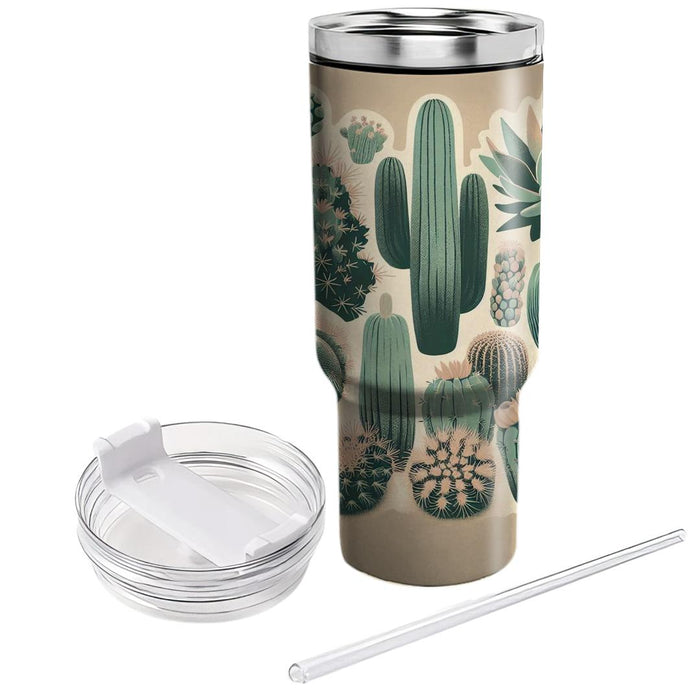 Cactus Garden  Travel Tumblers