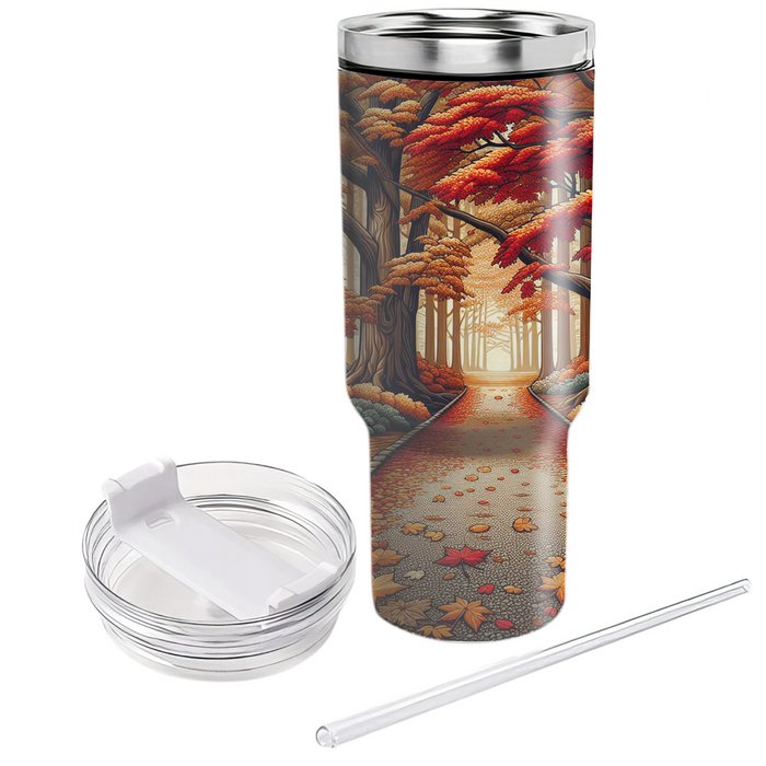 Autumn Stroll  Travel Tumblers