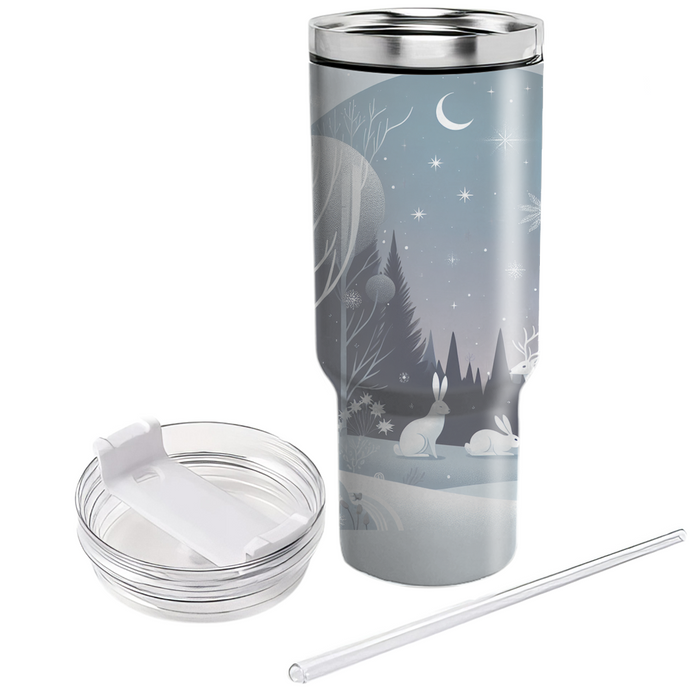 Winter Woodland Magic  Tumbler Cups